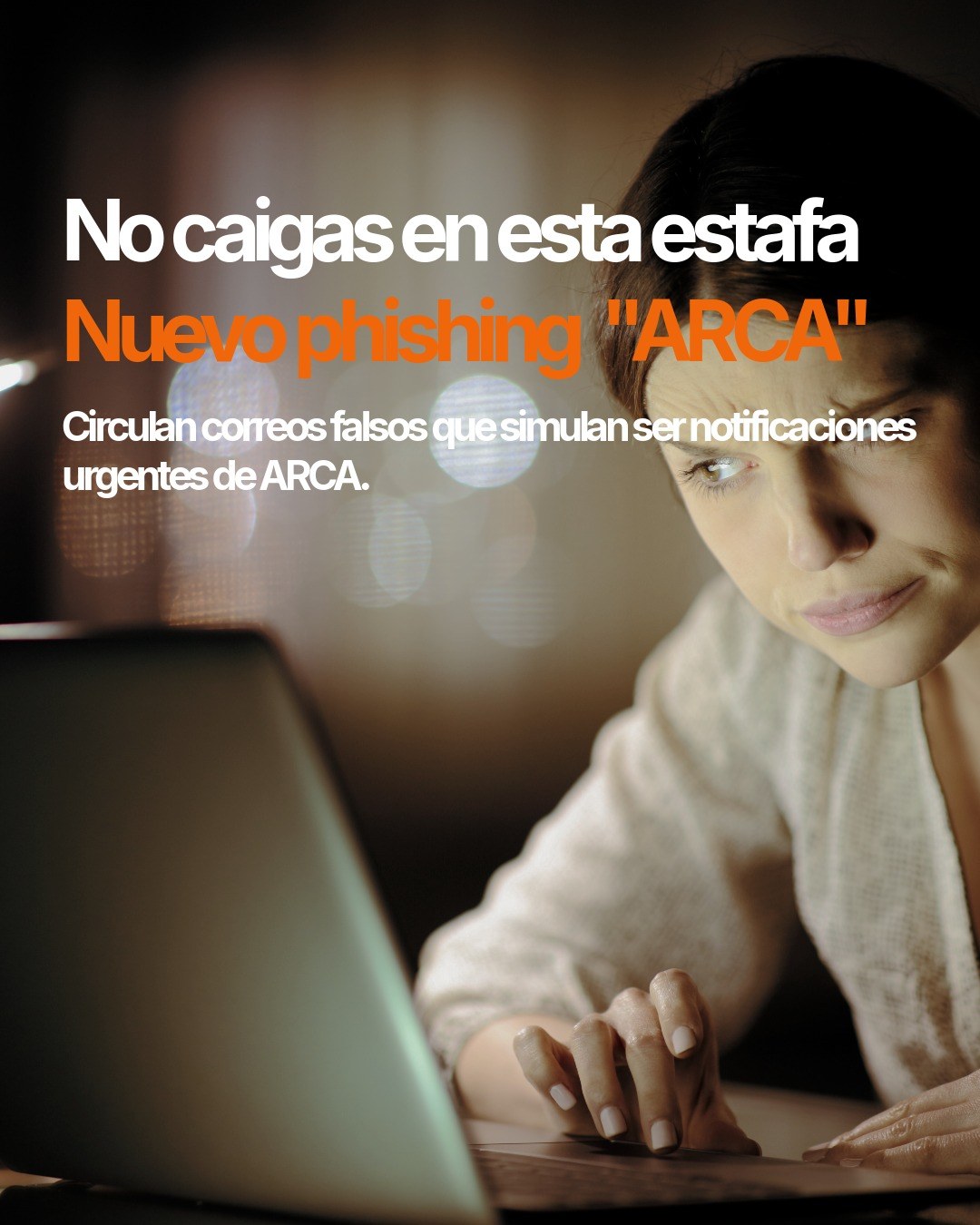 Circulan correos falsos que simulan ser notificaciones urgentes de ARCA.